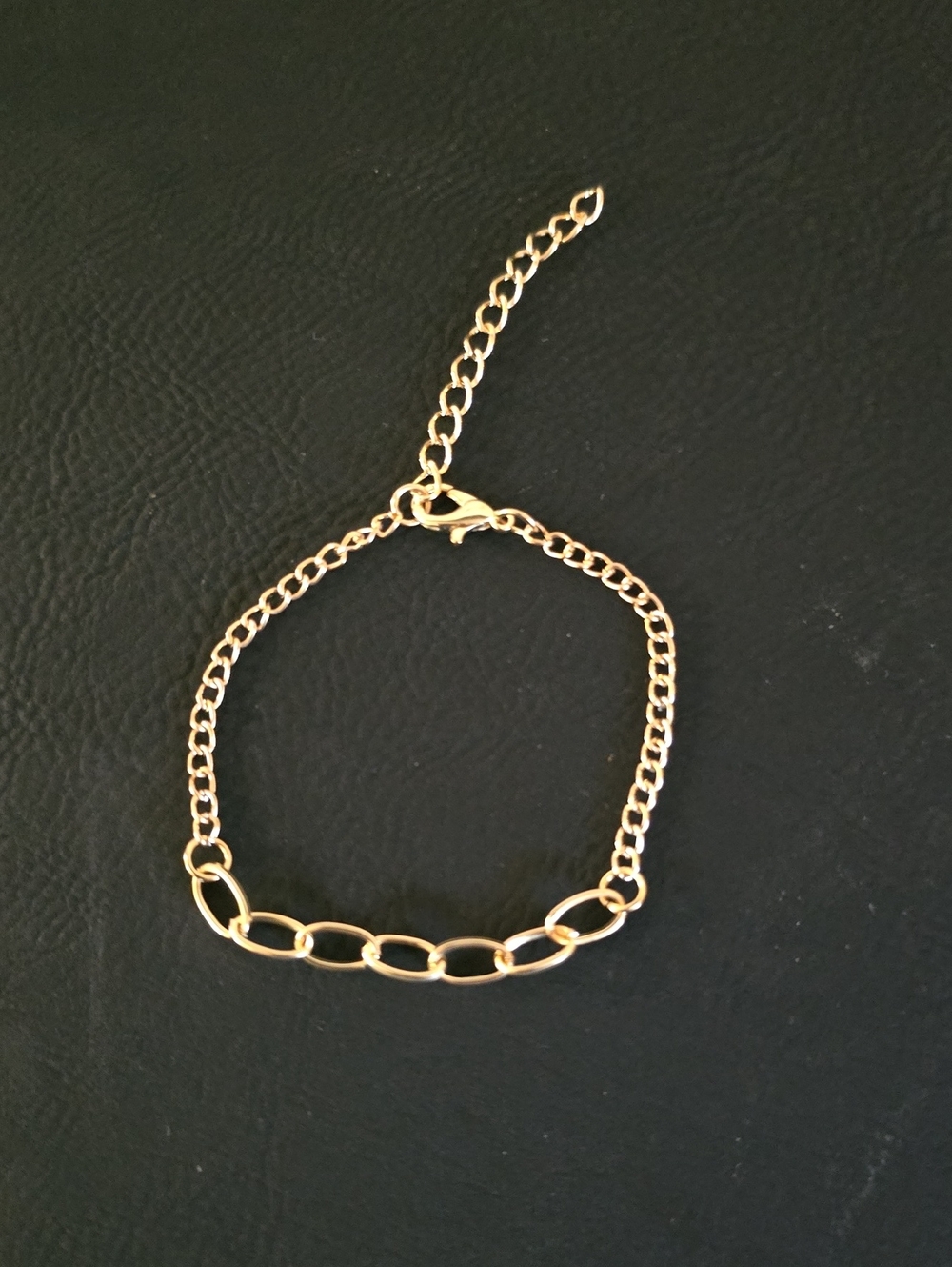 Gold Link Chain Bracelet
